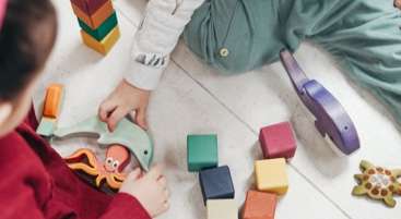 children playing together at a daycare center
