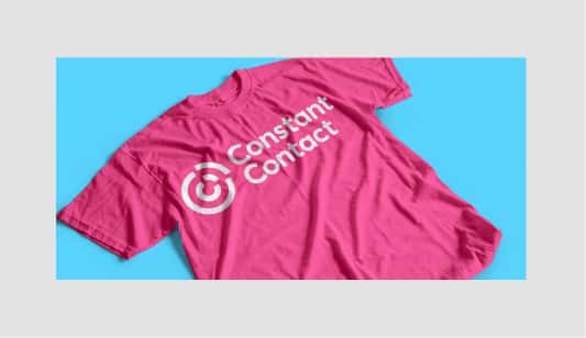Constant Contact Brand Hub Swag