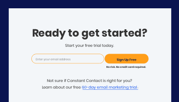 centered cta