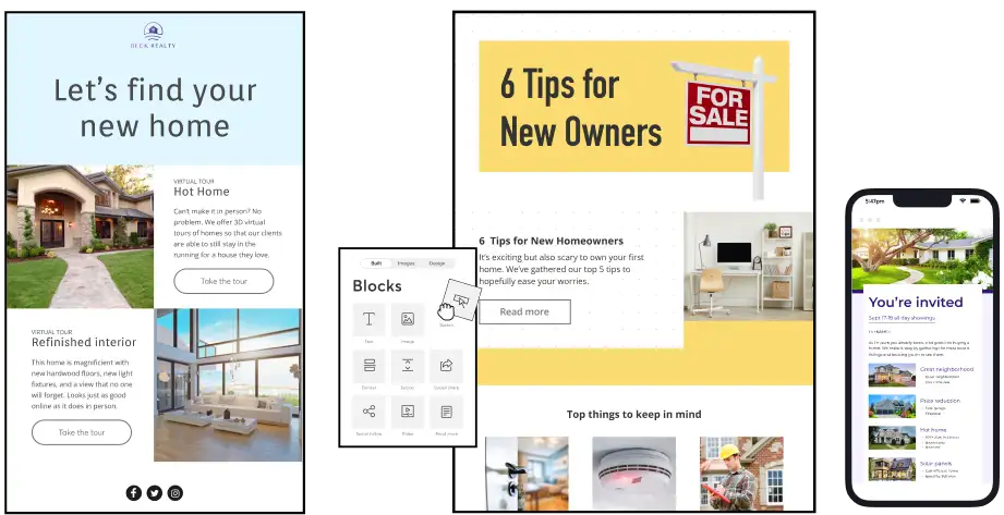 Send great-looking emails that drive big results.