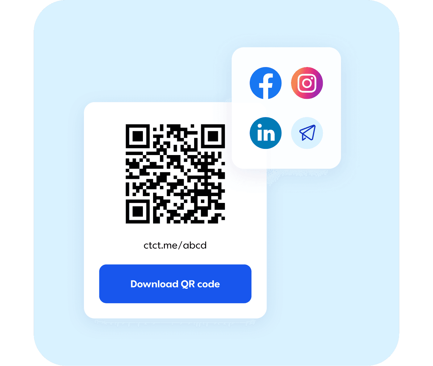 Lead magnet QR code