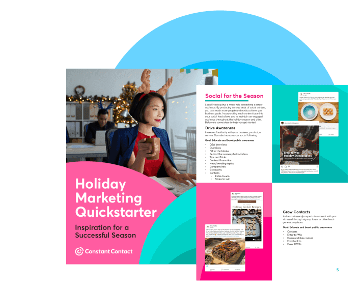 Image of the Holiday Quickstarter guide