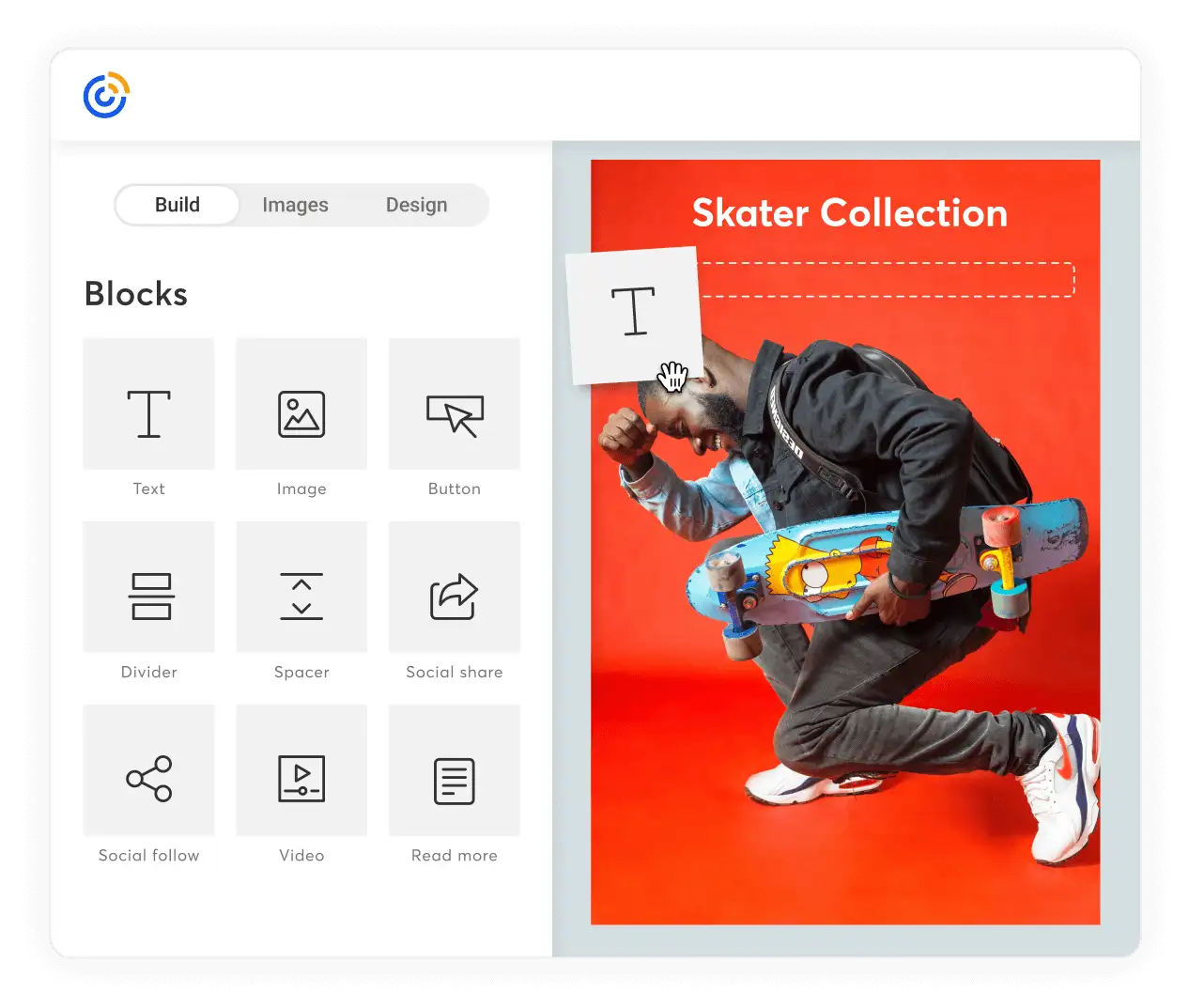 email editor and templates