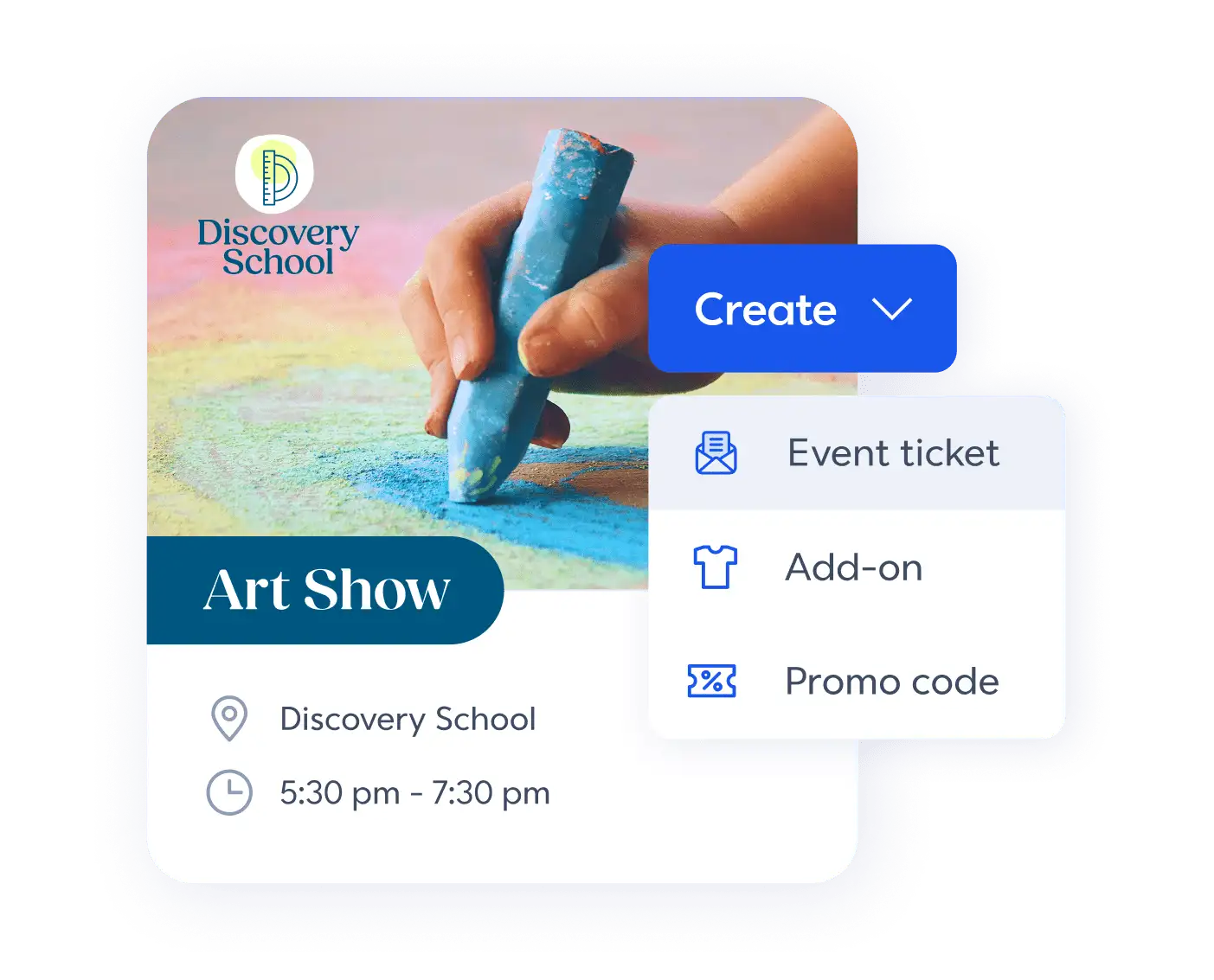 Event Marketing create an event image