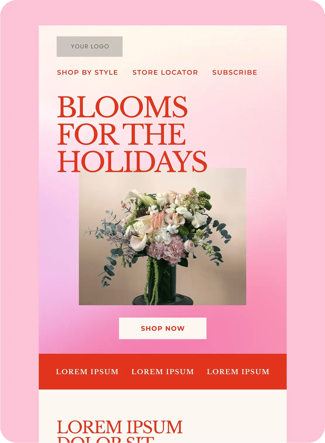 /ca/small-business-hub - Gallery Carousel Item - Holiday Email Template 12