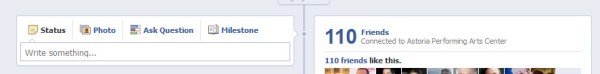timeline-status-update-box Timeline status update box