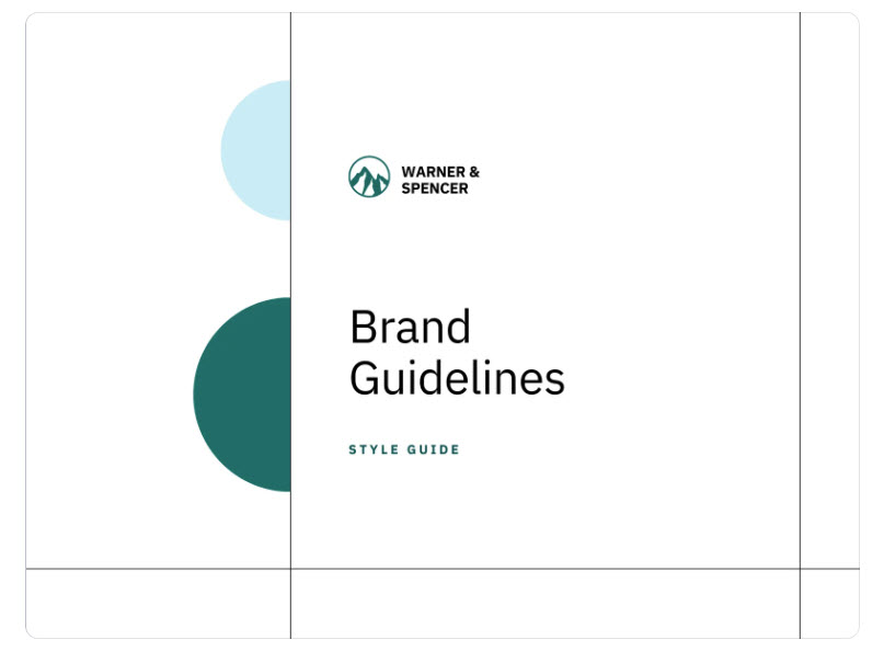 Canva pro brand guideline template