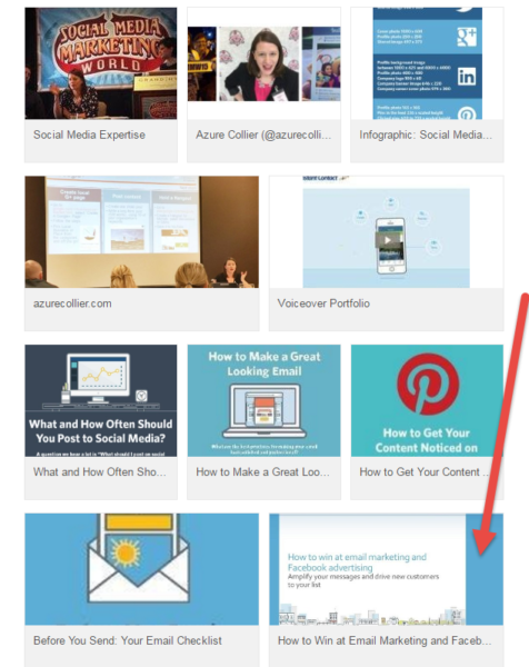 linkedin profile with slideshare