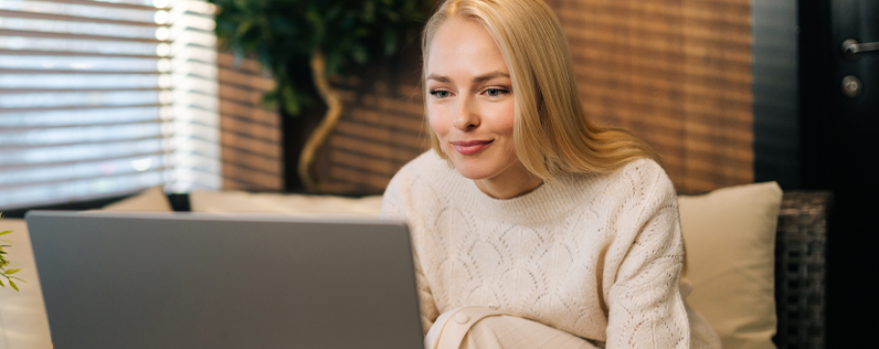 change of email template Blog header