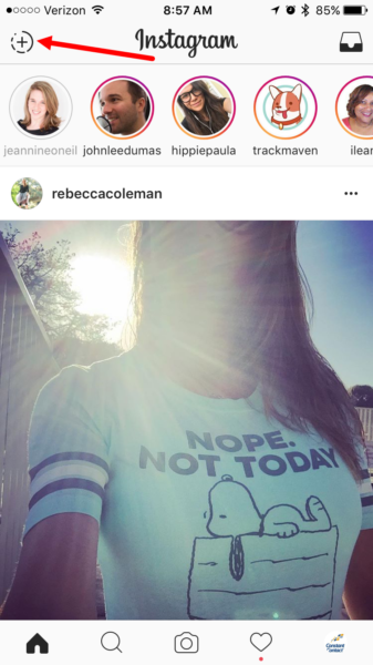 how to create an Instagram Story