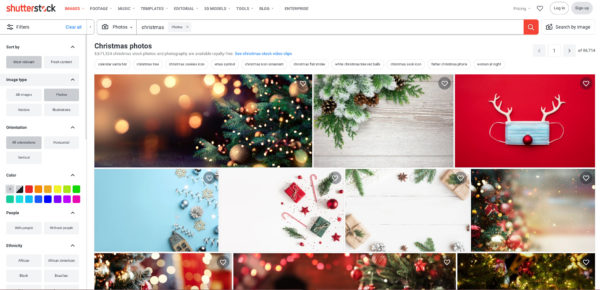 Gratis semesterbilder på Shutterstock