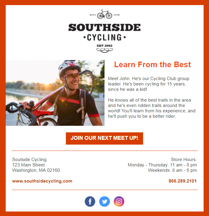 The second email in the series sets your business apart.