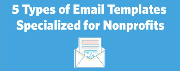 Nonprof email templates