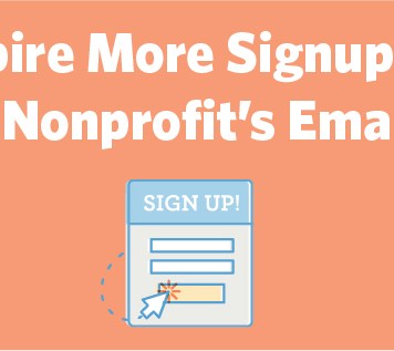 Inspire More Signups to Your Nonprofit’s Email List
