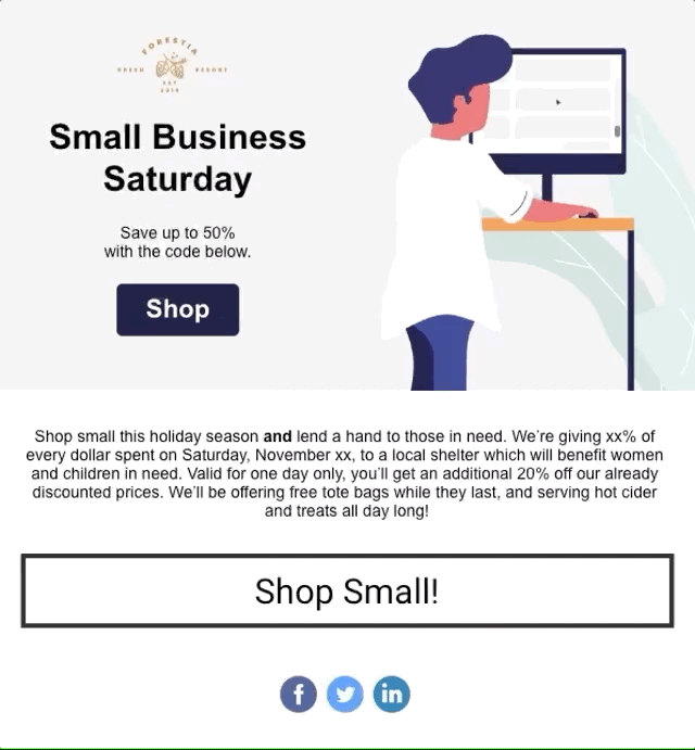 Handla online GIF-e-postmall