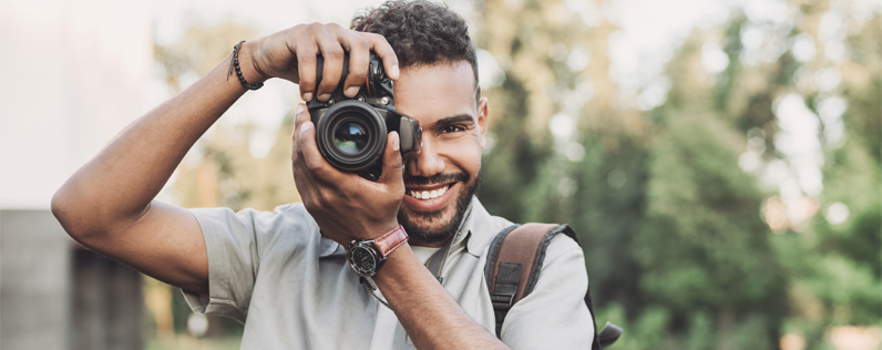 Male photographer