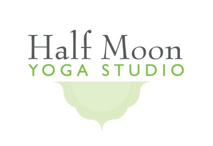 Half Moon Yoga Logo