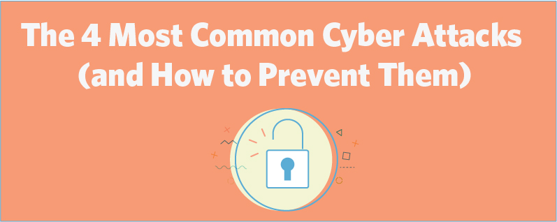 The 4 Most Common Cyber Attacks (and How to Prevent Them) The 4 Most Common Cyber Attacks (and How to Prevent Them)