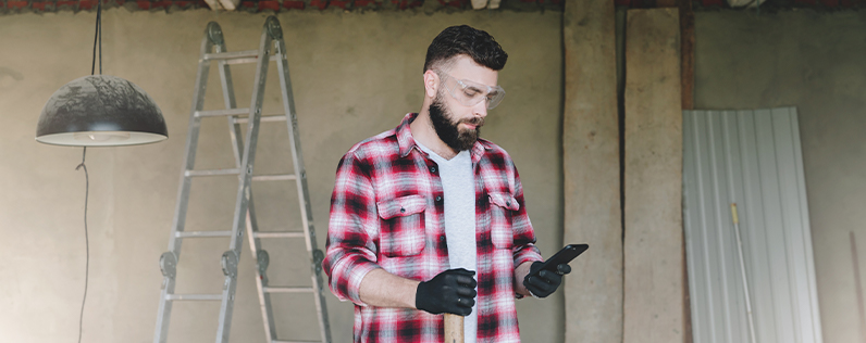Blog header contractor marketing