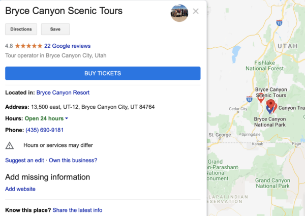 Google business profile
