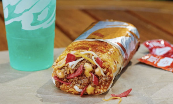 Taco bell burrito restaurants promotion