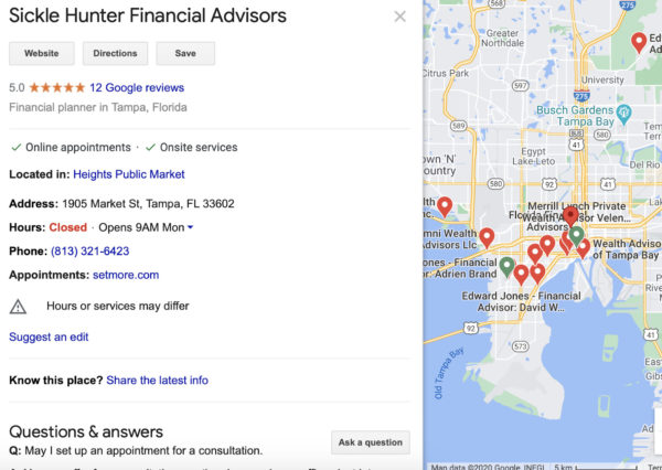 financial advisor leads