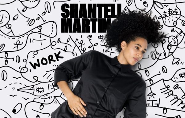 Artist Website example  of clean design, interactivity and clear CTAs - Artist: Shantell Martin