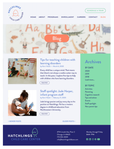 daycare blog