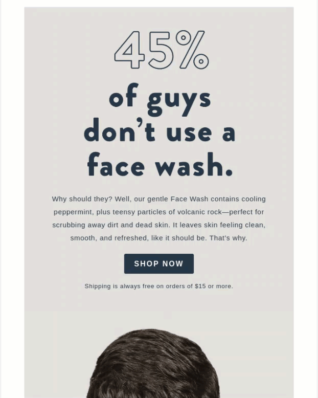 Great email designs start strong to prevent restrictive scanning