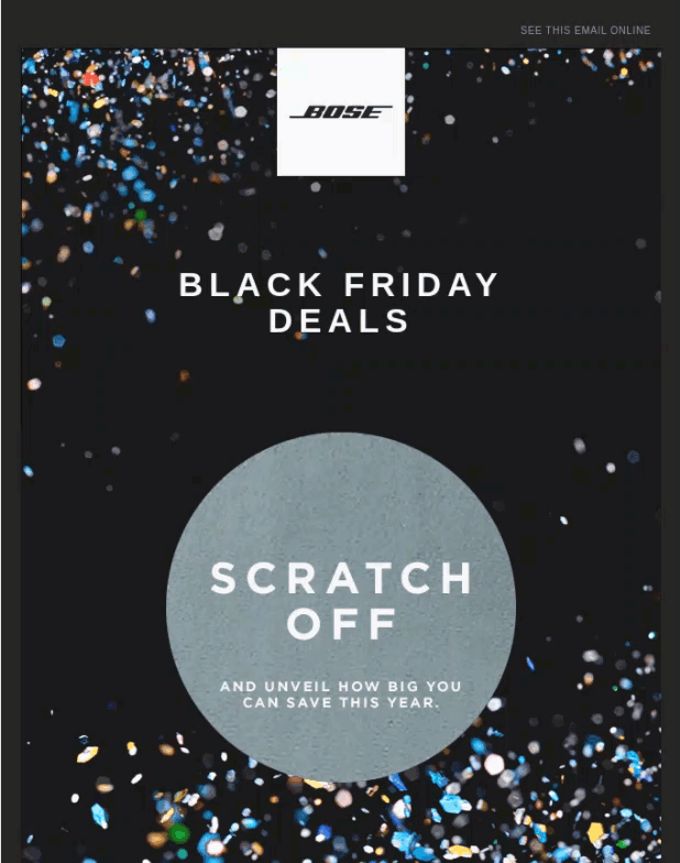 great email designs add an interactive CTA