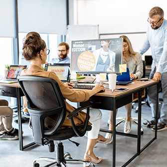how to market a web design business