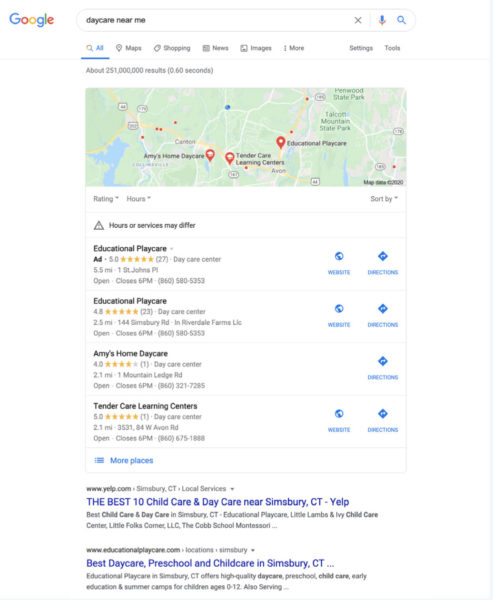 Google business profile