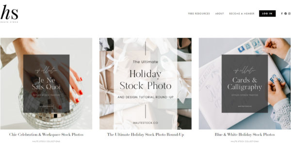 blog examples - Haute Stock