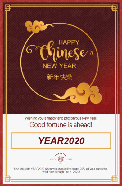 Holiday Email Templates -  Chinese New Year