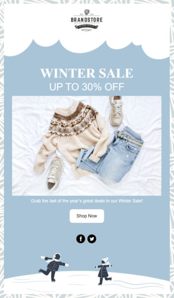 Holiday Email Templates - Winter Season