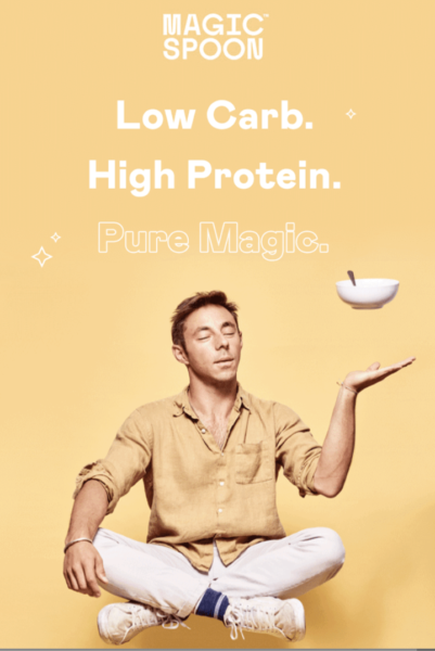 email design example magic spoon