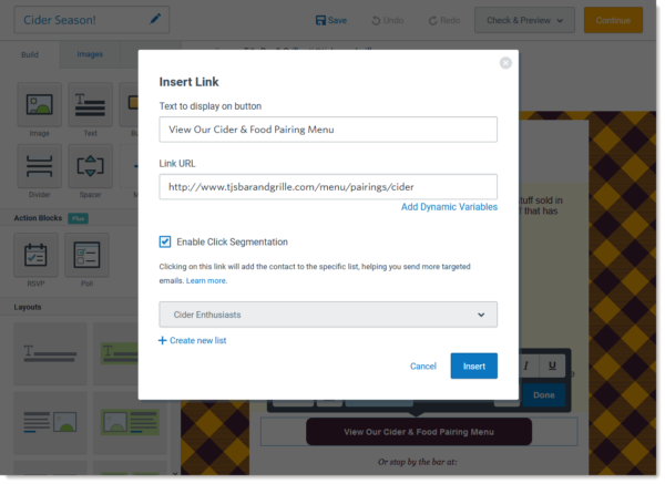 With travel market segmentation, click segmentation allows your visitors to segment themselves by clicking on various links