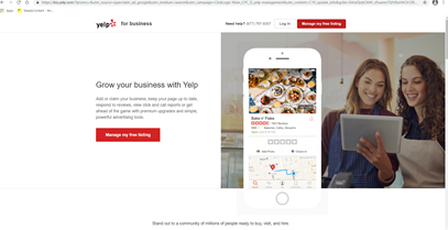 Marketing for accounting firms should always include claiming your business on Yelp