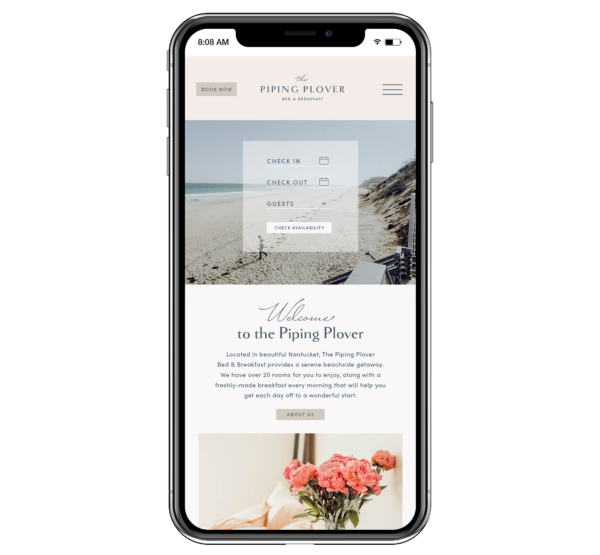boutique hotel marketing plan  includes a  mobile-response website to view on cell phones and other mobile devices