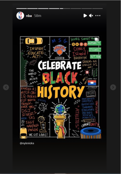Social Media in Sports Marketing - NBA celebrating Black History Month on Instagram