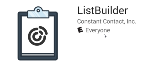 ListBuilder app icon
