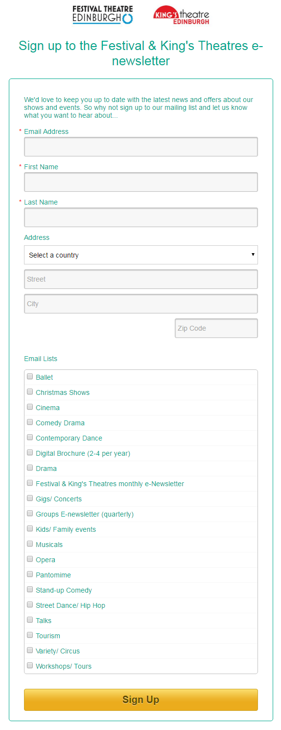 how to segment an email list example