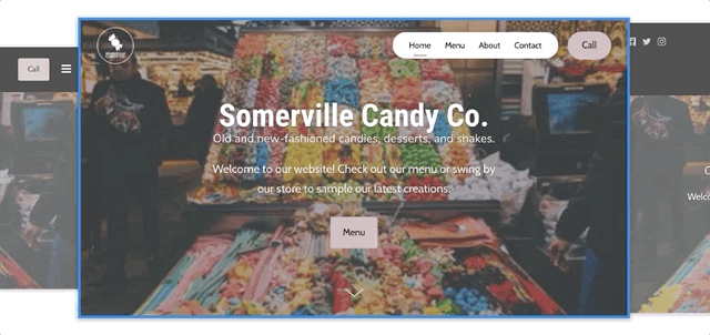 Constant Contact website builder