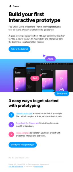 Framer - newsletter ideas -- the how-to guide should always have clear and concise steps that readers can easily follow