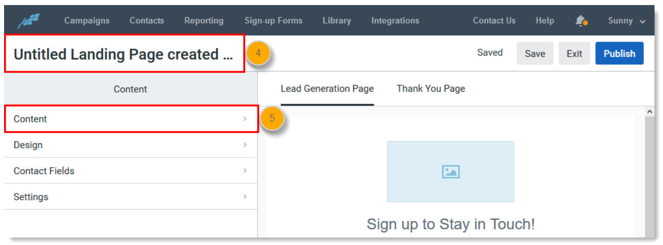 landing page builder