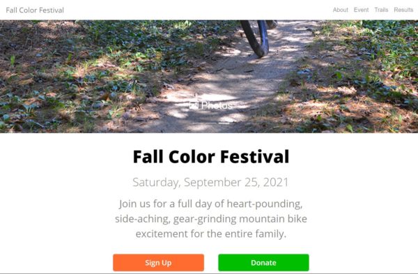 Fall Color Festival home page