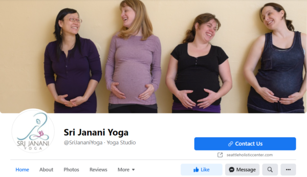 Sri Janani Yoga Facebook page