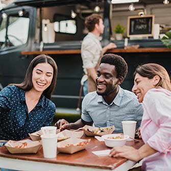 social media for food trucks