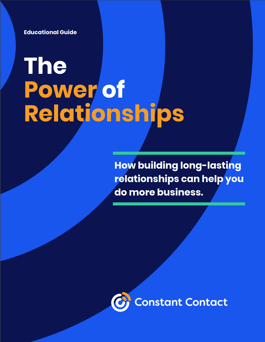 Constant Contact educational guide on The Power of Relationships