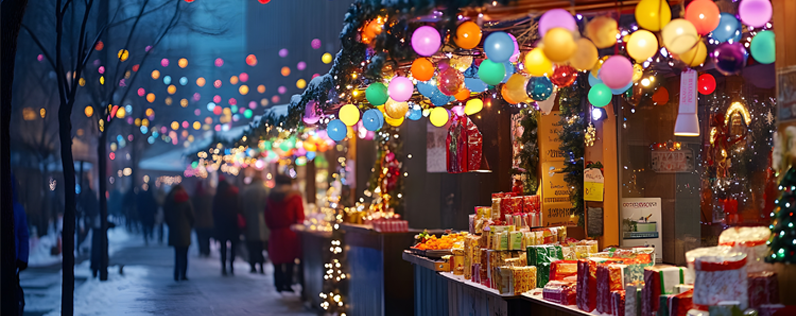 Holiday social media strategy Blog header Outdoor holiday marketing